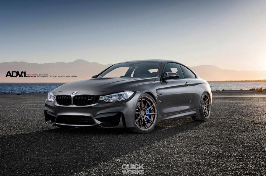  BMW M4 Coupe on ADV.1 Wheels (ADV10MV2CS) 2014 года  (фото 5 из 14)